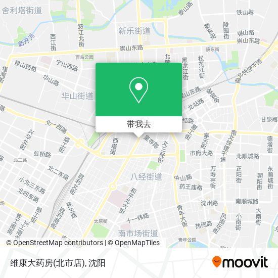 维康大药房(北市店)地图