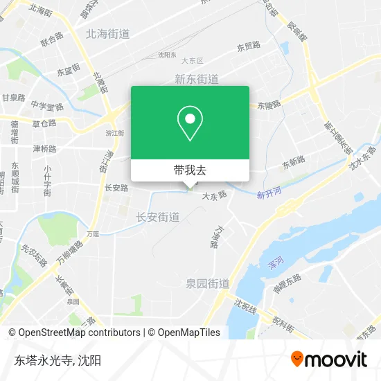 东塔永光寺地图