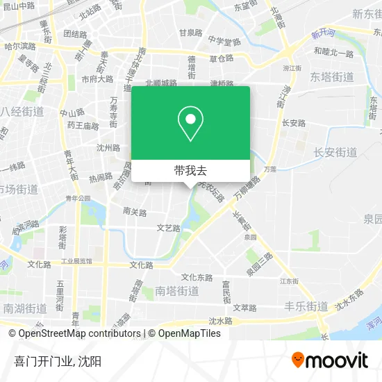 喜门开门业地图