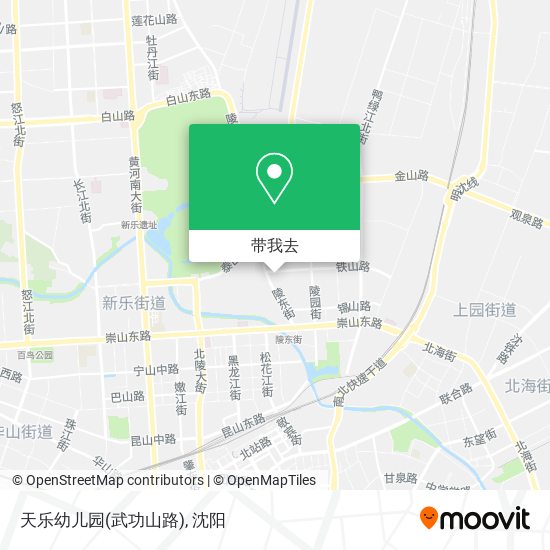 天乐幼儿园(武功山路)地图