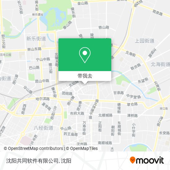 沈阳共同软件有限公司地图