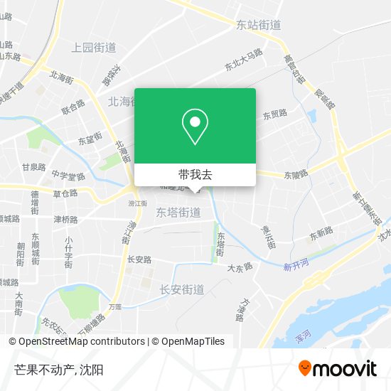 芒果不动产地图