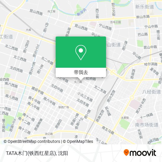 TATA木门(铁西红星店)地图