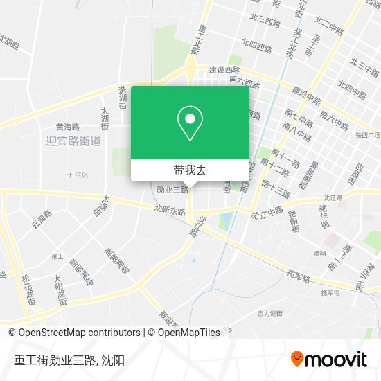 重工街勋业三路地图