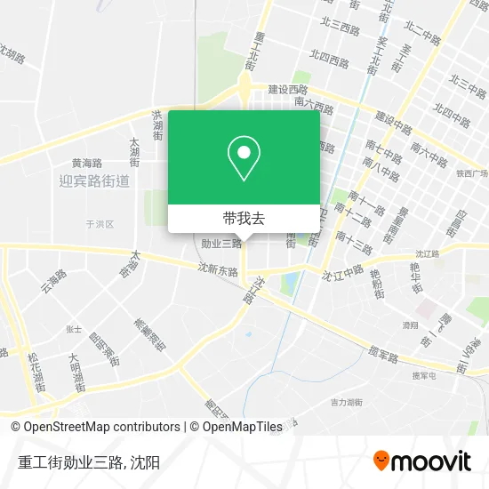 重工街勋业三路地图