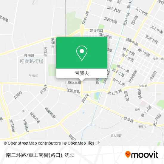 南二环路/重工南街(路口)地图