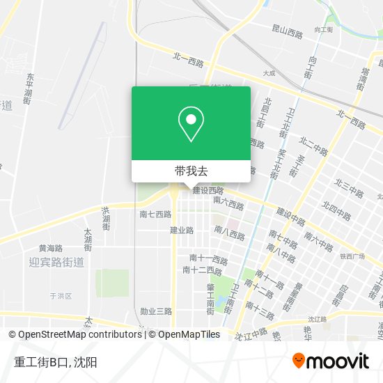 重工街B口地图