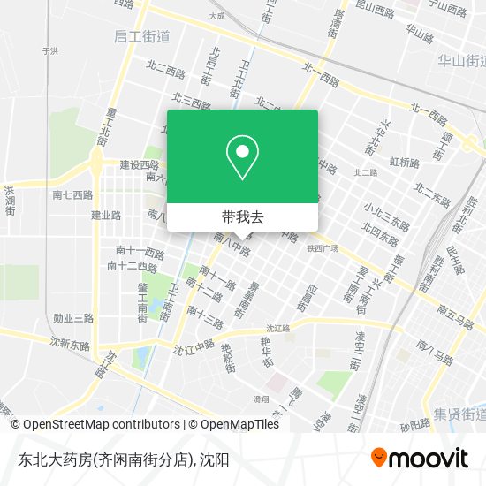 东北大药房(齐闲南街分店)地图