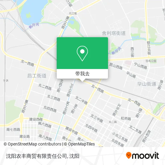 沈阳农丰商贸有限责任公司地图