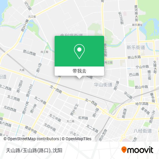天山路/玉山路(路口)地图