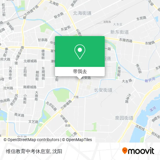 维信教育中考休息室地图