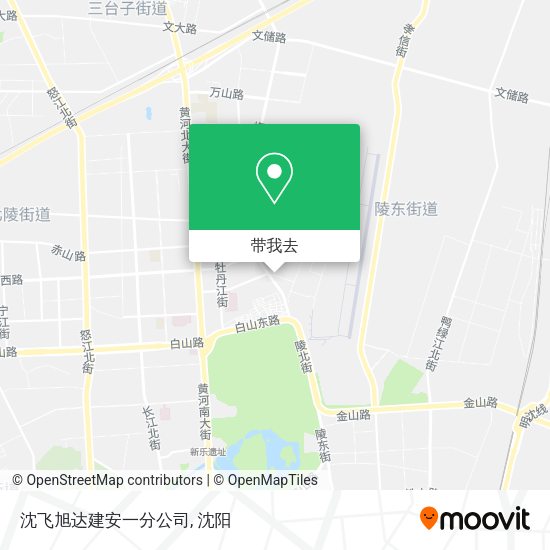 沈飞旭达建安一分公司地图