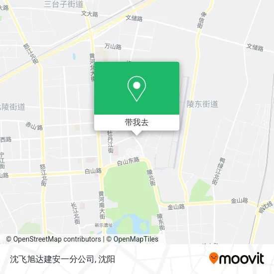 沈飞旭达建安一分公司地图