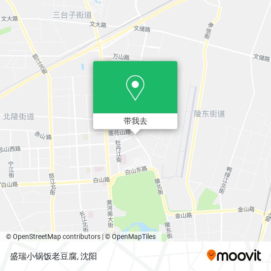 盛瑞小锅饭老豆腐地图