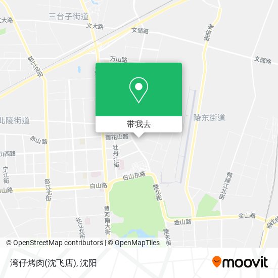 湾仔烤肉(沈飞店)地图