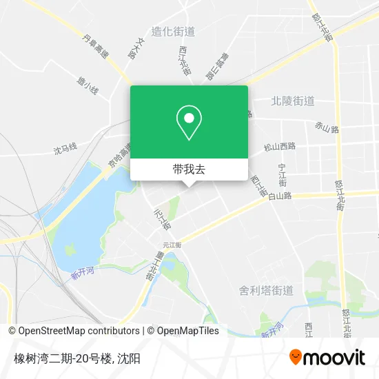 橡树湾二期-20号楼地图