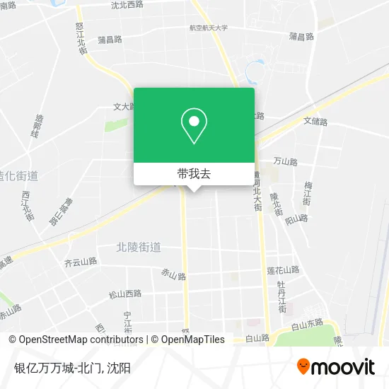 银亿万万城-北门地图