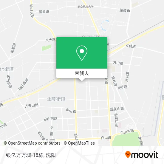 银亿万万城-18栋地图