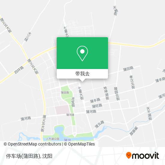 停车场(蒲田路)地图