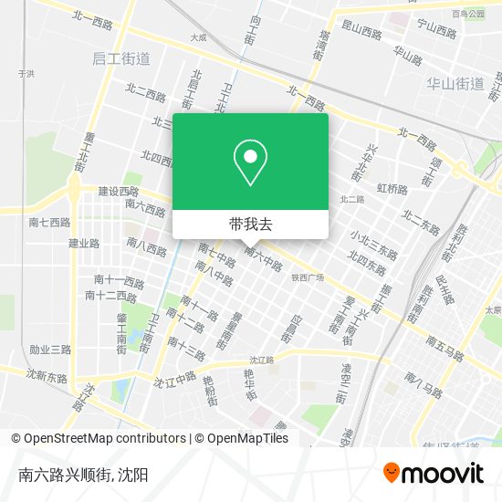 南六路兴顺街地图