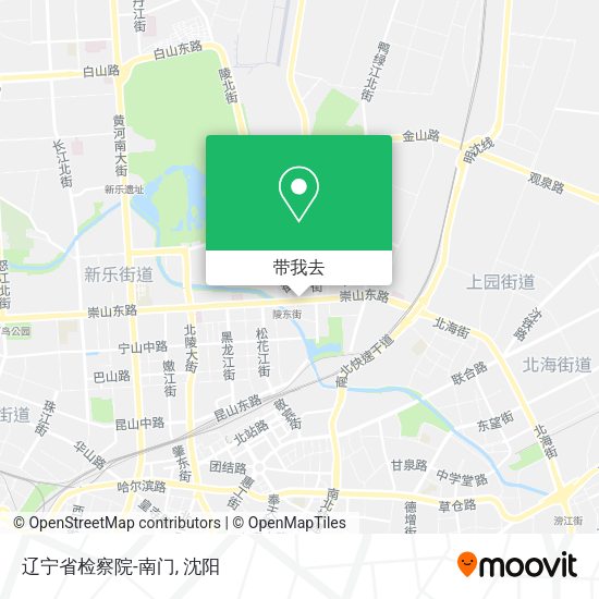 辽宁省检察院-南门地图