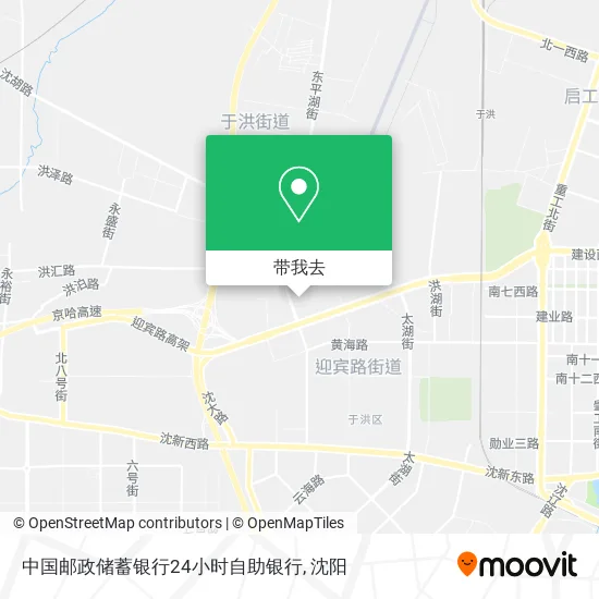中国邮政储蓄银行24小时自助银行地图
