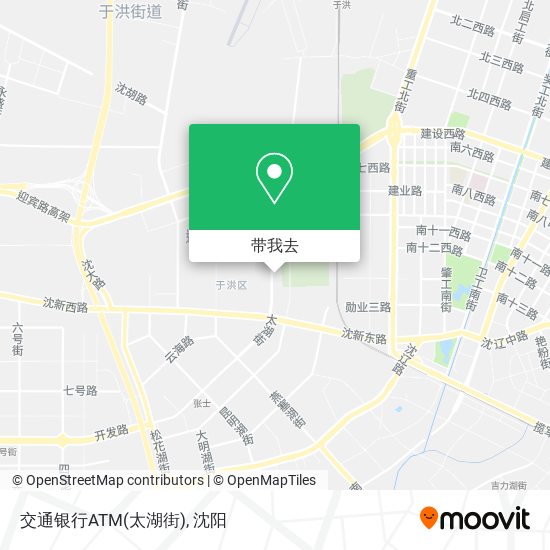 交通银行ATM(太湖街)地图