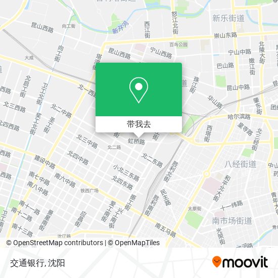 交通银行地图