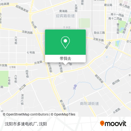沈阳市多速电机厂地图