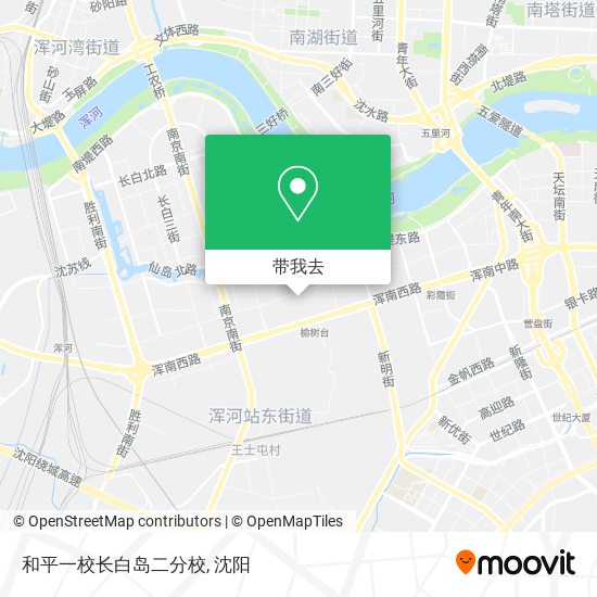 和平一校长白岛二分校地图