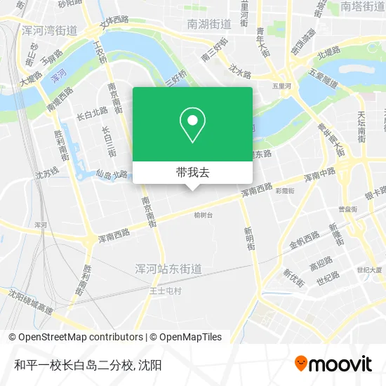 和平一校长白岛二分校地图