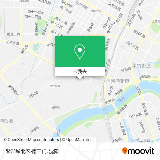 紫郡城北区-南三门地图