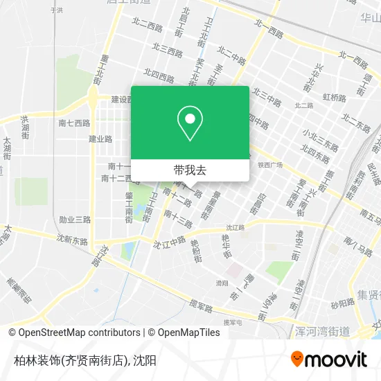 柏林装饰(齐贤南街店)地图