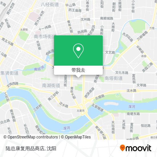 陆总康复用品商店地图