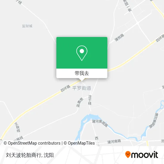 刘天波轮胎商行地图