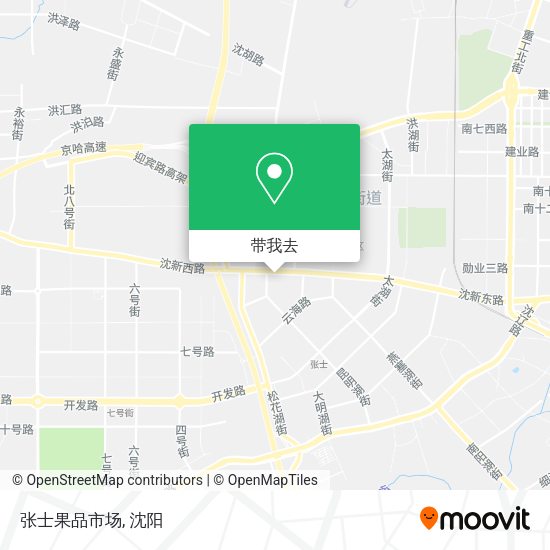 张士果品市场地图