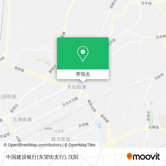 中国建设银行(东望街支行)地图