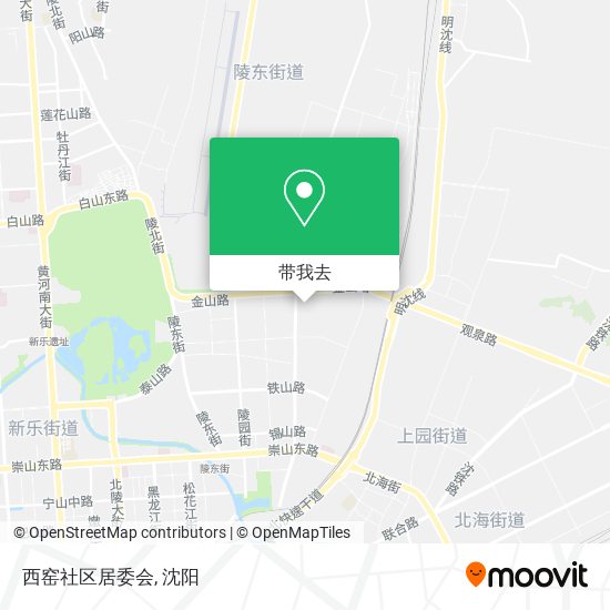 西窑社区居委会地图