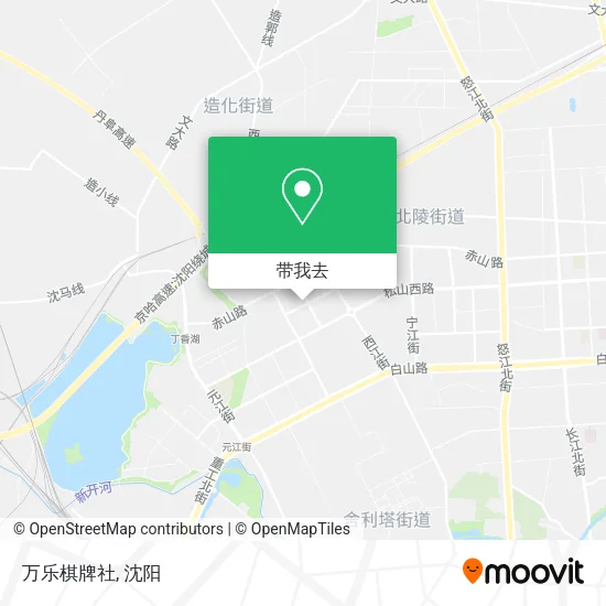 万乐棋牌社地图