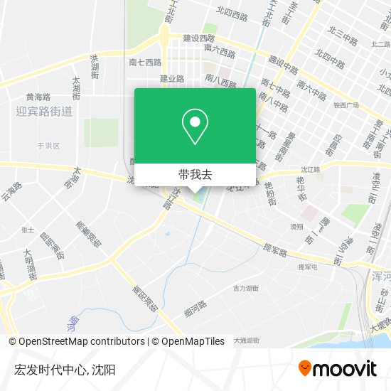 宏发时代中心地图