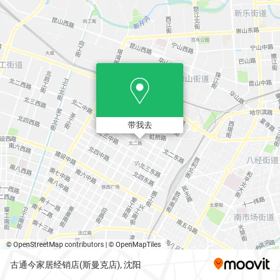 古通今家居经销店(斯曼克店)地图