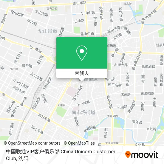 中国联通VIP客户俱乐部 China Unicom Customer Club地图