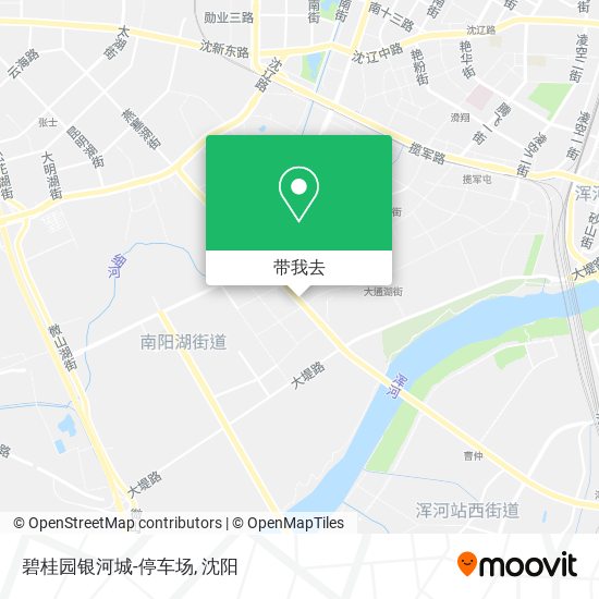 碧桂园银河城-停车场地图
