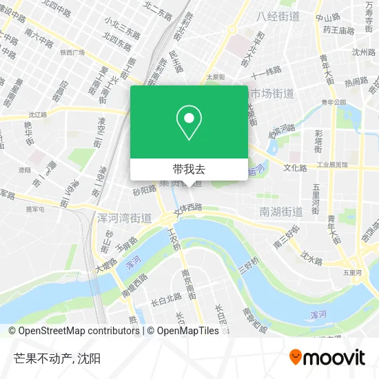芒果不动产地图