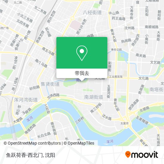 鱼跃荷香-西北门地图