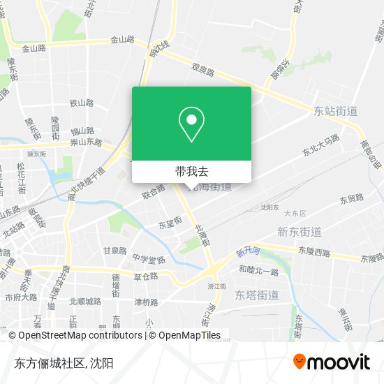 东方俪城社区地图