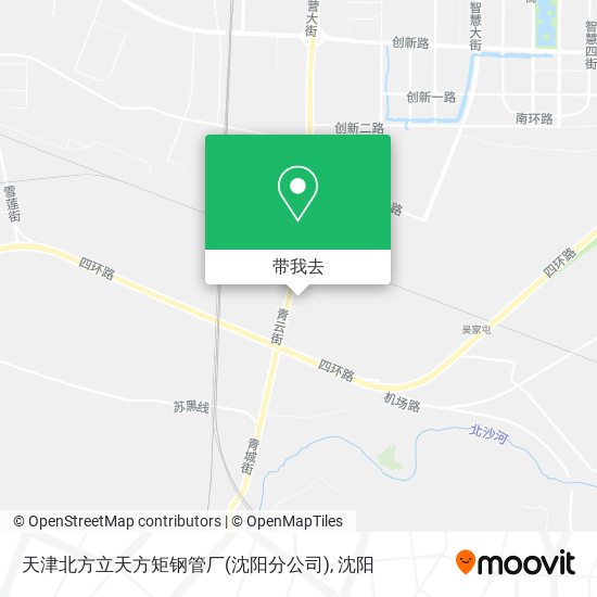 天津北方立天方矩钢管厂(沈阳分公司)地图