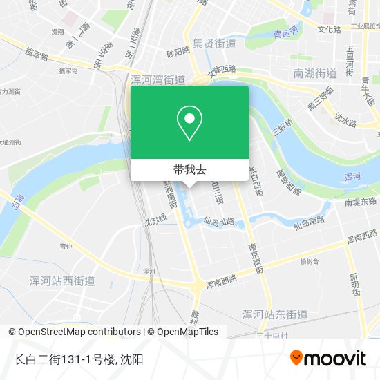 长白二街131-1号楼地图