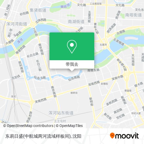 东易日盛(中航城两河流域样板间)地图
