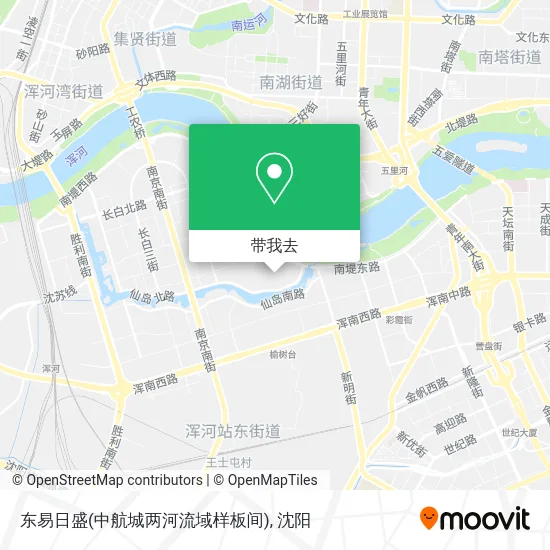 东易日盛(中航城两河流域样板间)地图